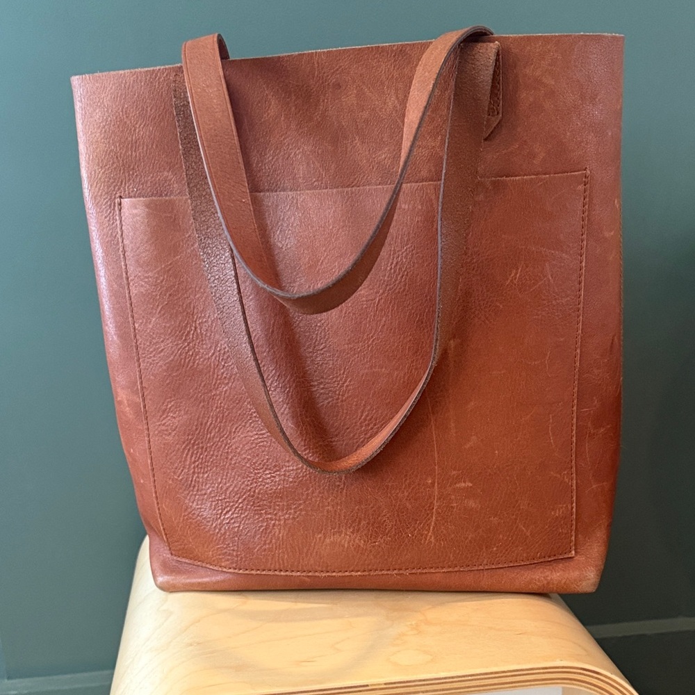 Brown Madewell tote